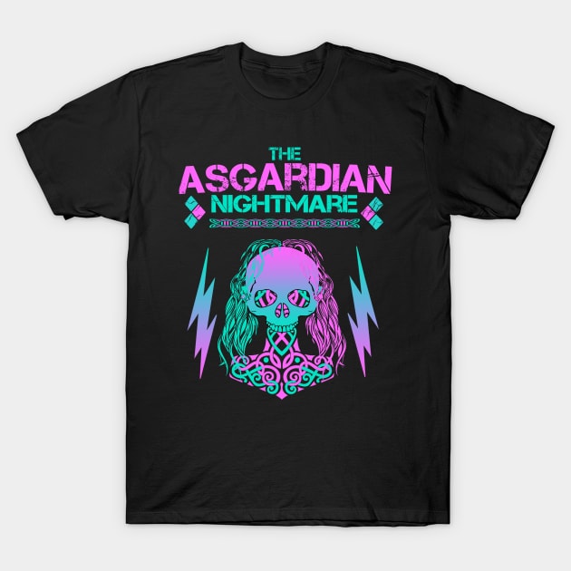 The Asgardian Nightmare Spooky Thor T-Shirt by The Fall Horsemen